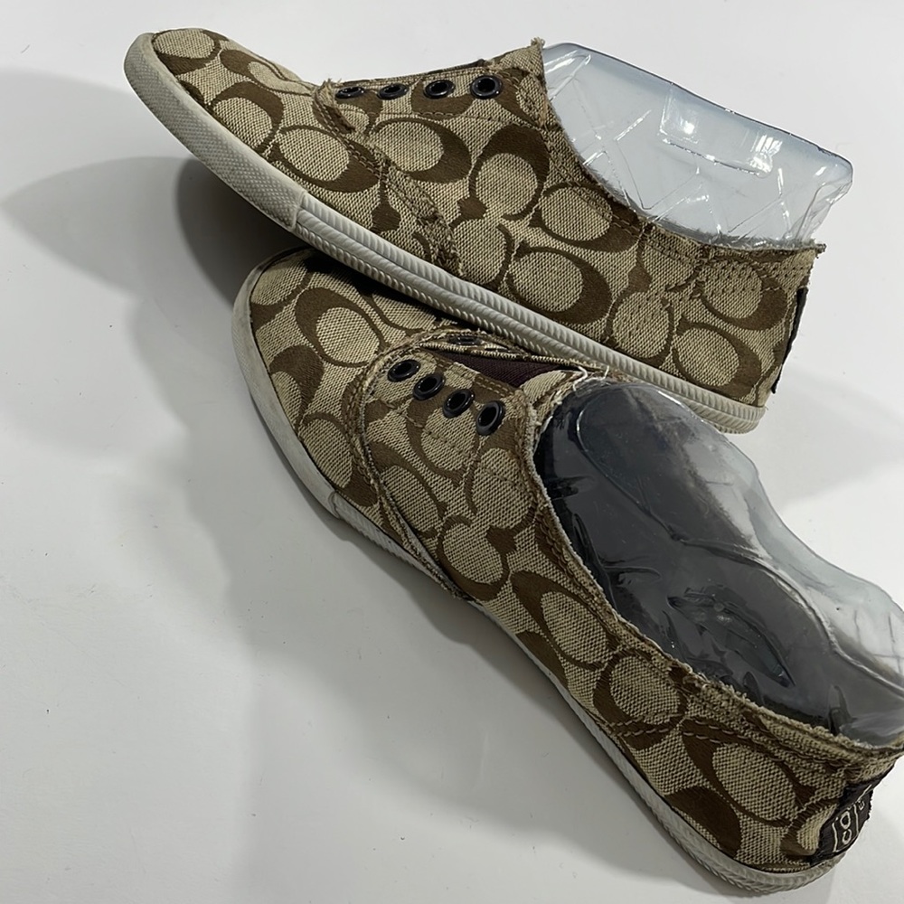Coach Signature Slip On Shoes SH463